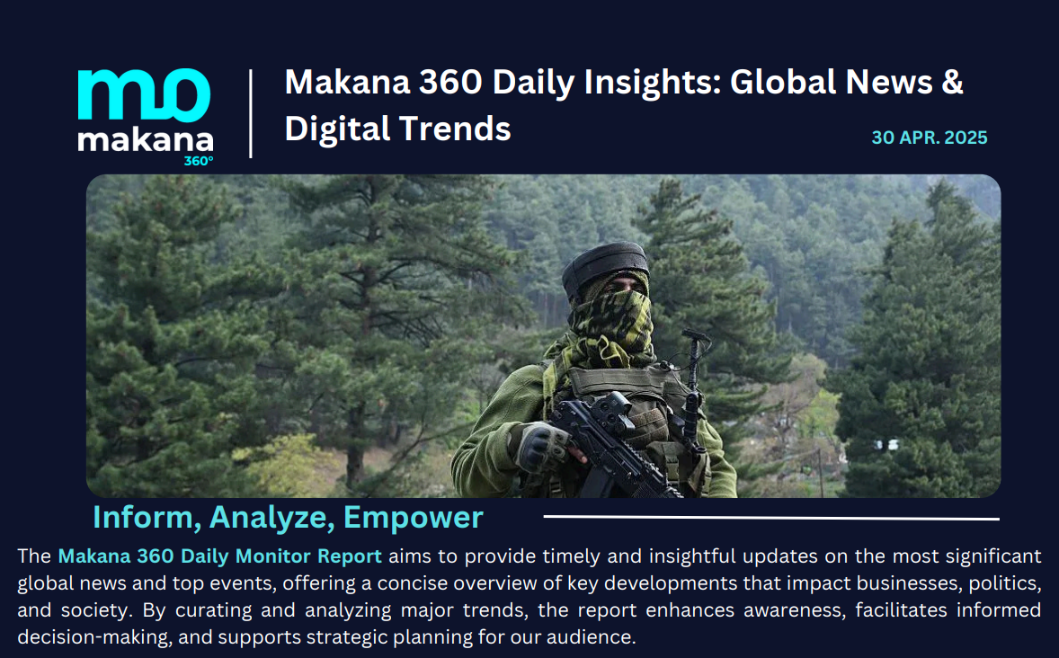 30 April – Daily Monitoring Report