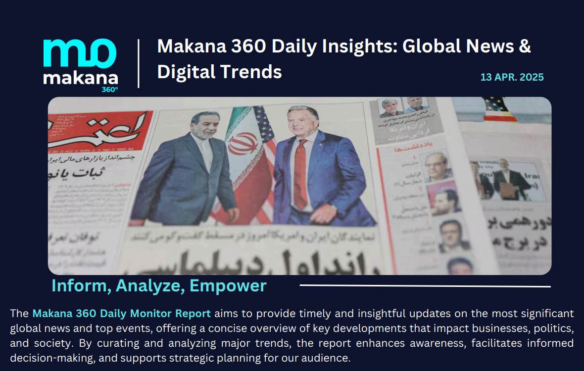 13 April – Daily Monitoring Report