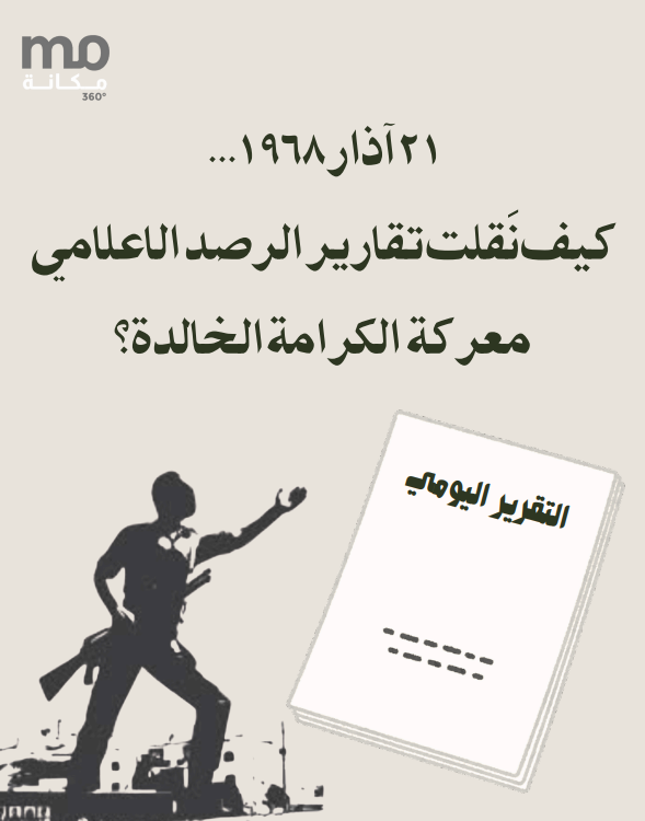 كيف نَقلت تقارير الرصد الإعلامي معركة الكرامة الخالدة ؟
