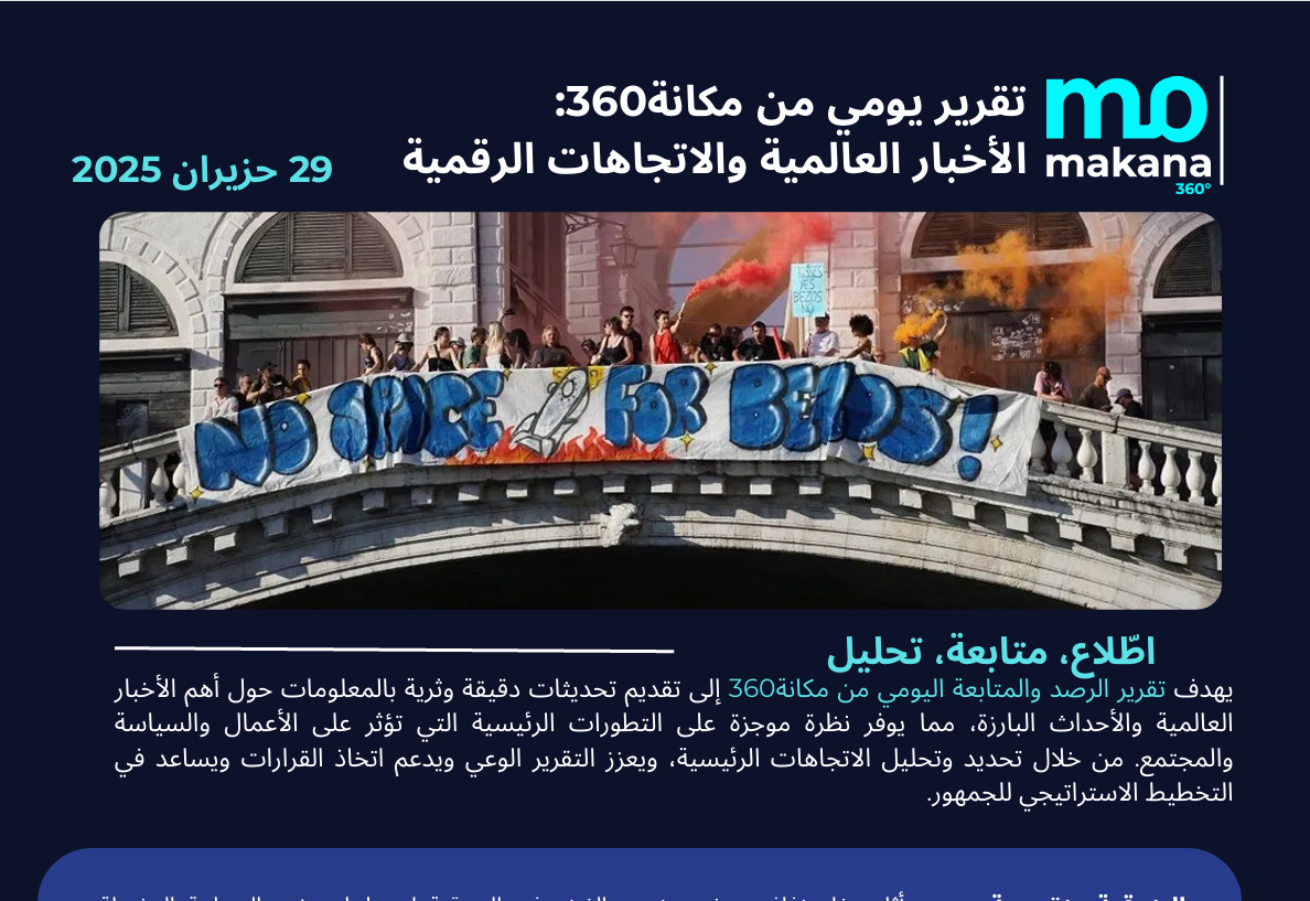29 حزيران – تقرير الرصد اليومي