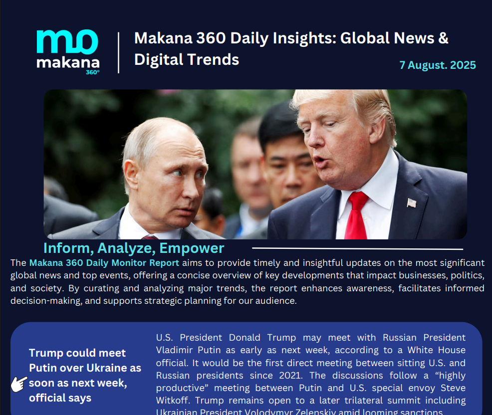 7 August – Daily Monitoring Report