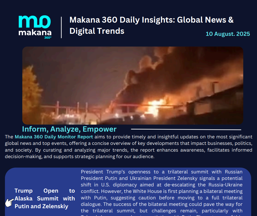 10 August – Daily Monitoring Report