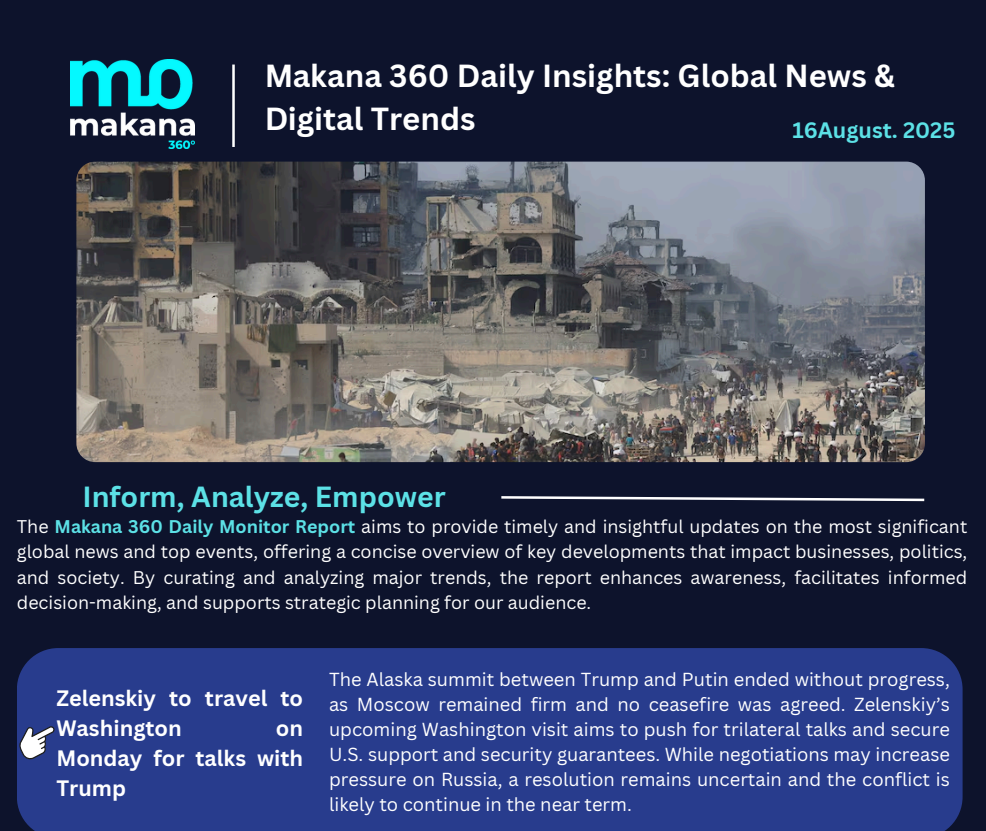 16 August – Daily Monitoring Report