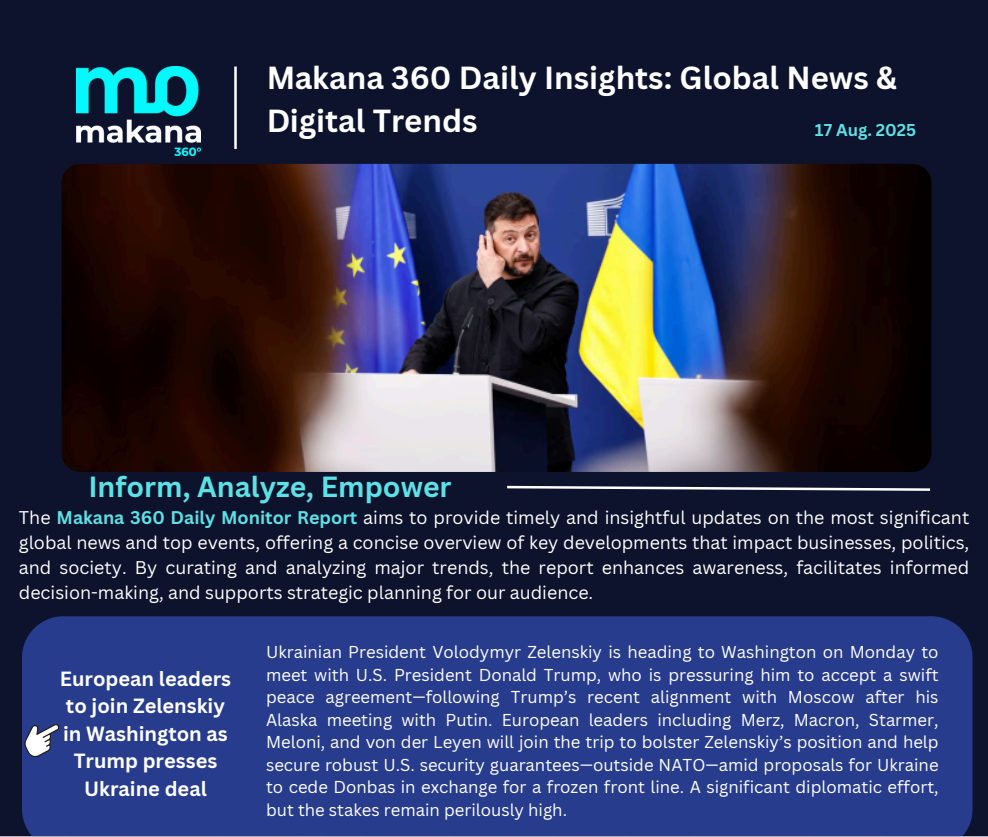 17 August – Daily Monitoring Report