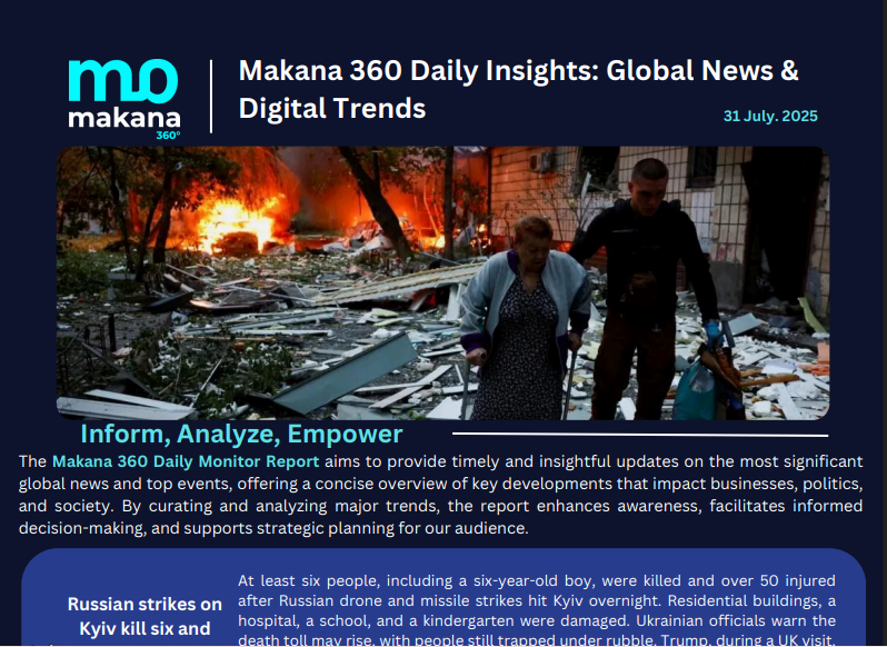 31 July – Daily Monitoring Report
