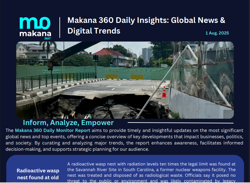 1 August – Daily Monitoring Report
