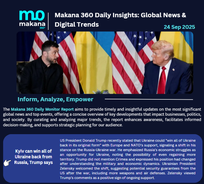 24 September – Daily Monitoring Report