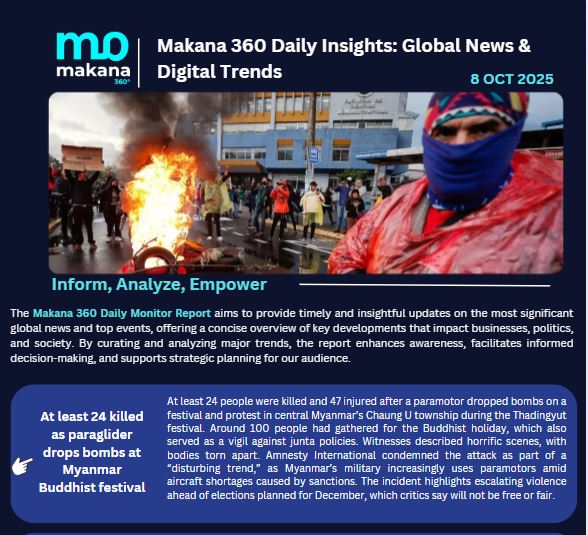 8 October – Daily Monitoring Report