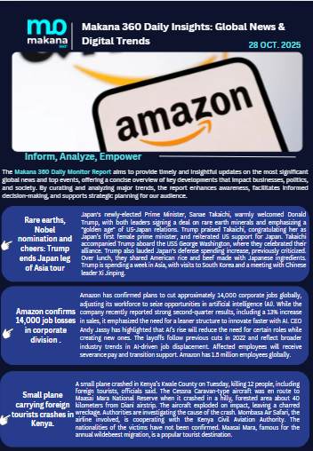 28 October – Daily Monitoring Report