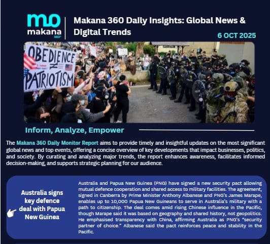 6 October – Daily Monitoring Report