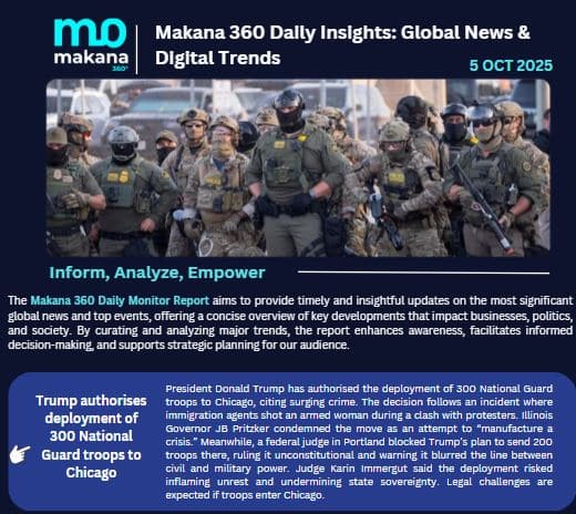 5 October – Daily Monitoring Report