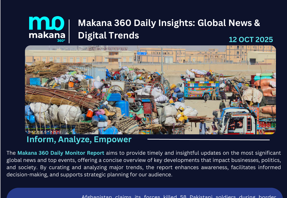 12 October – Daily Monitoring Report