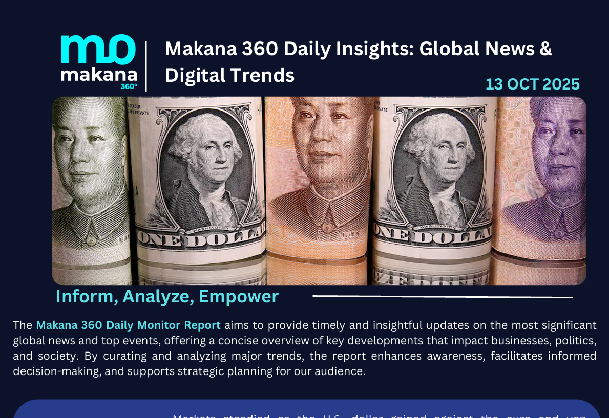 13 October – Daily Monitoring Report