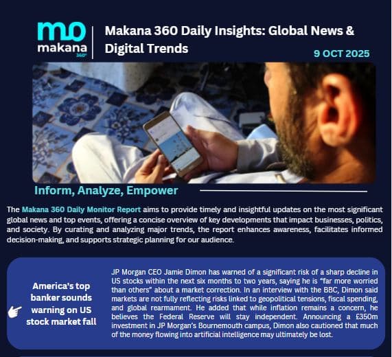 9 October – Daily Monitoring Report
