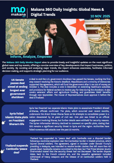 10 November – Daily Monitoring Report