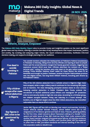 24 November – Daily Monitoring Report