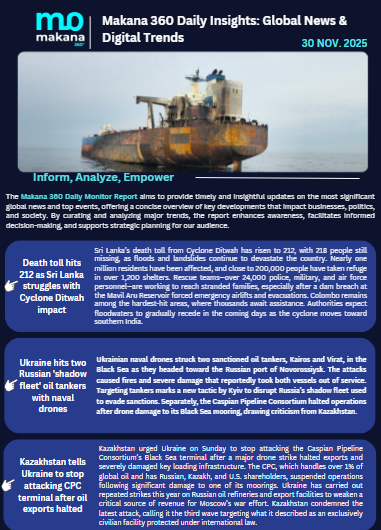 30 November – Daily Monitoring Report