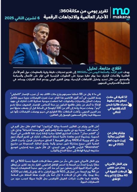 6 تشرين الثاني – تقرير الرصد اليومي