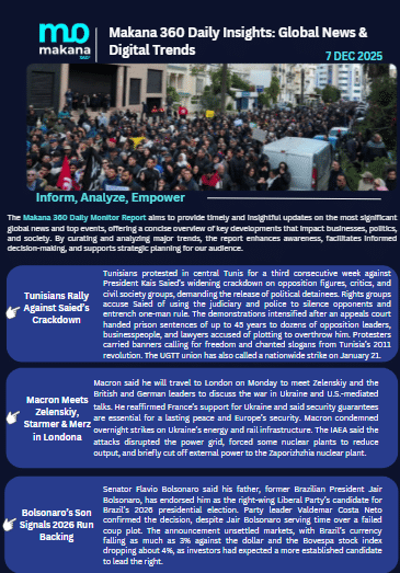 6 December– Daily Monitoring Report