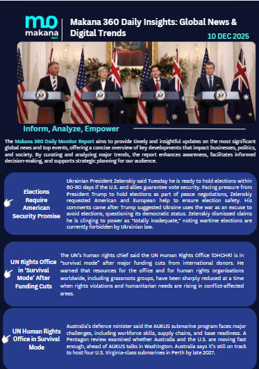 10 December– Daily Monitoring