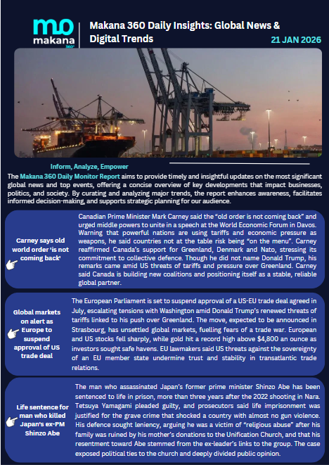 21 January– Daily Monitoring