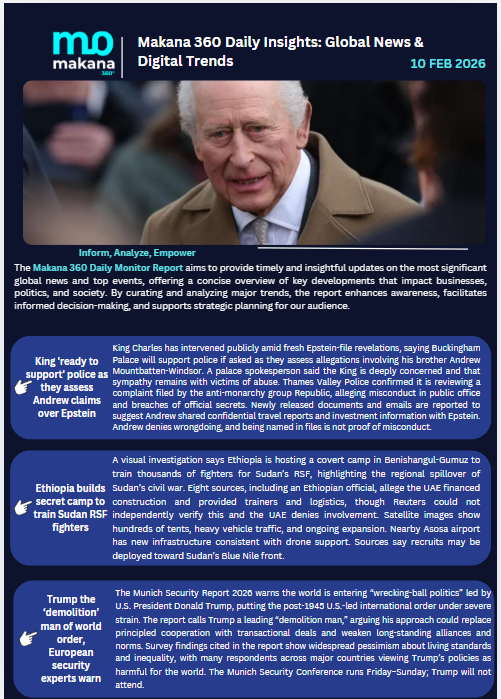 10 February – Daily Monitoring