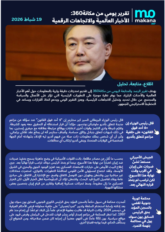 19 شباط– تقرير الرصد اليومي