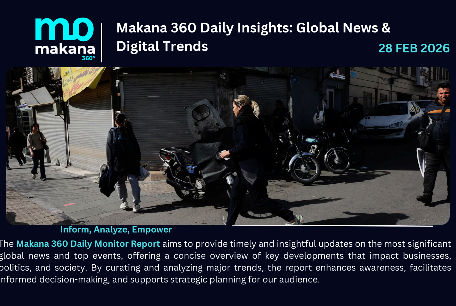 28 February – Daily Monitoring