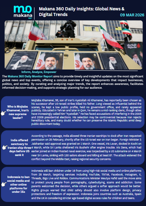 9 March – Daily Monitoring