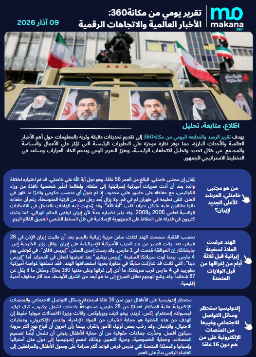 9 اذار – تقرير الرصد اليومي