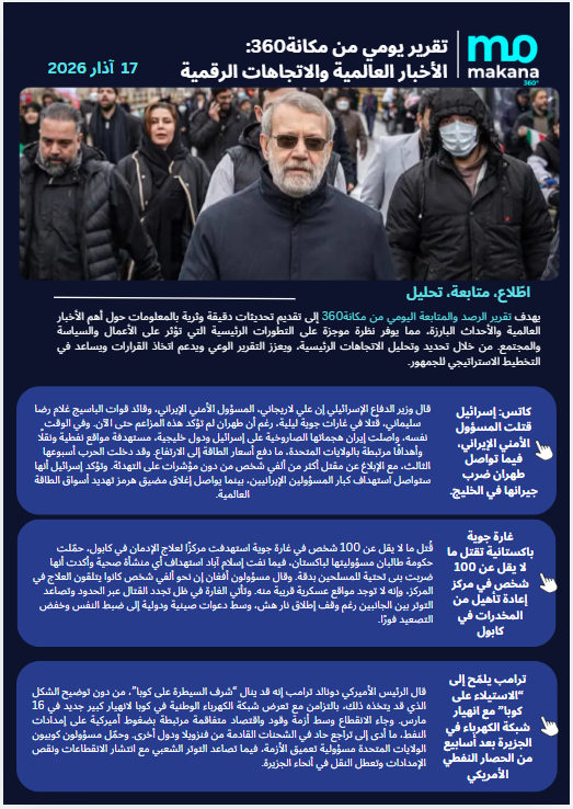 17 اذار – تقرير الرصد اليومي