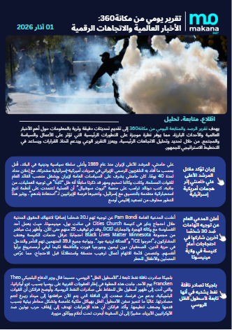 1 اذار – تقرير الرصد اليومي