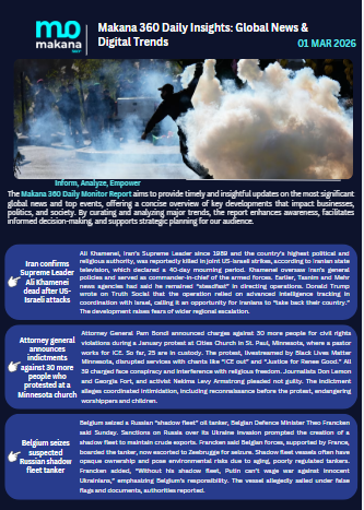 1 March – Daily Monitoring