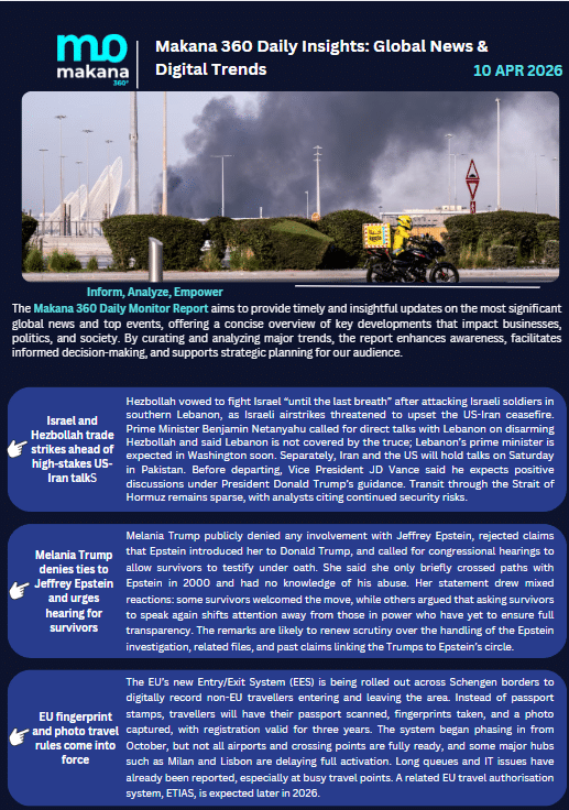 10 April – Daily Monitoring