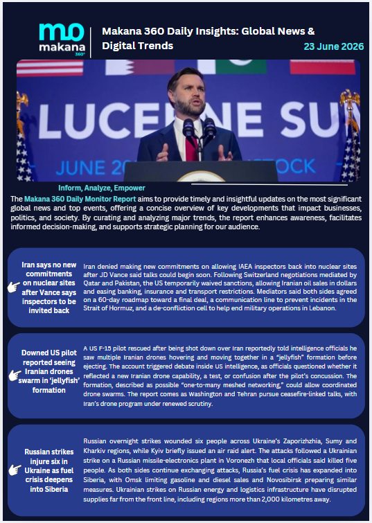 23 June – Daily Monitoring